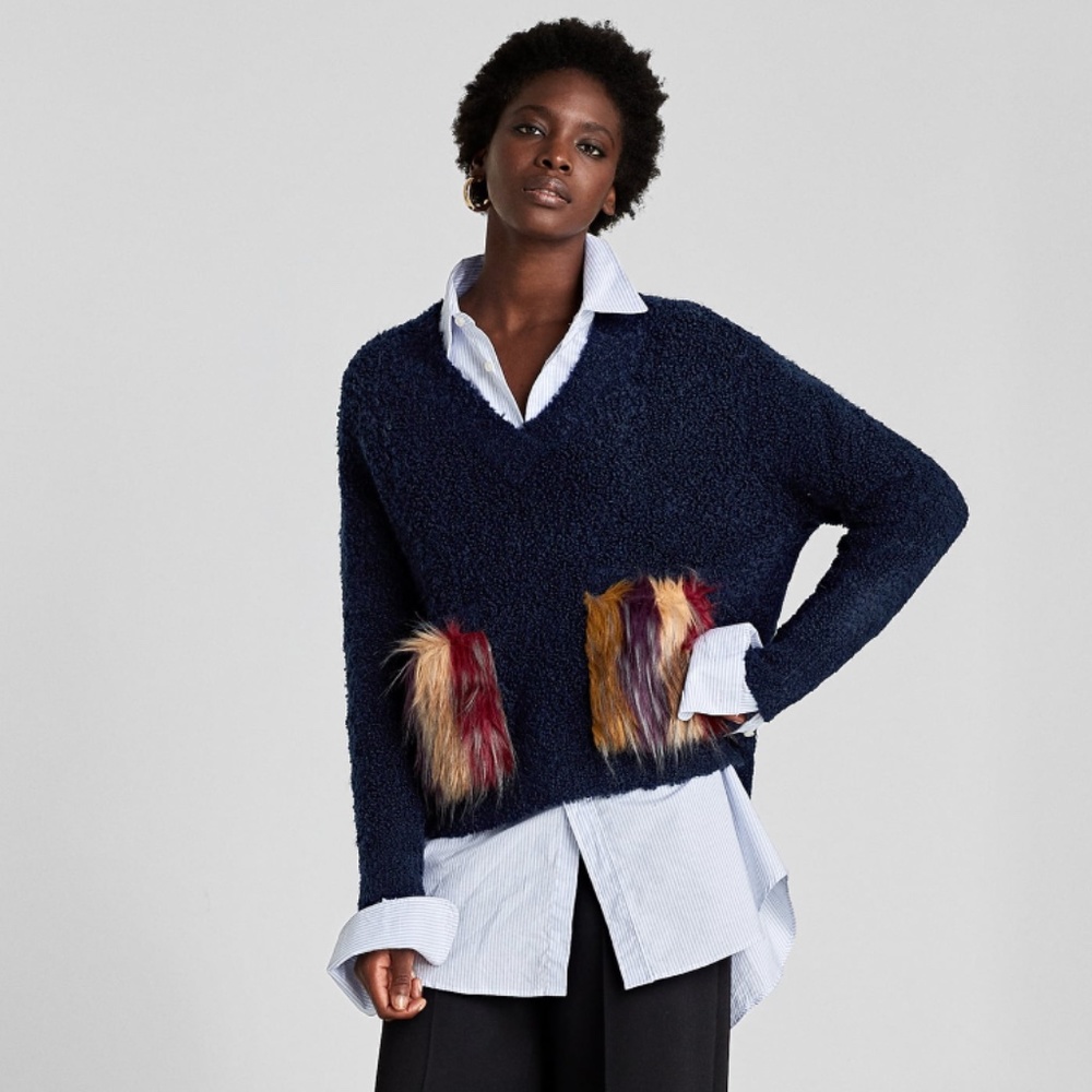 Zara V-Neck Sweater